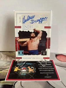 2023 Panini Impeccable Wrestling Hacksaw Jim Duggan Indelible Ink 18/25 IN-HJD - Picture 1 of 2