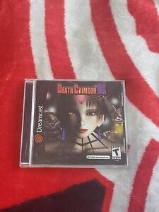DEATH CRIMSON OX (Sega Dreamcast 2001) COMPLETE IN BOX W/ MANUAL Authentic