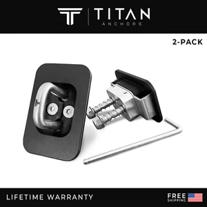 Premium Retractable Truck Bed Tie Down Anchors for 2022-2024 Hyundai Santa Cruz - Picture 1 of 9
