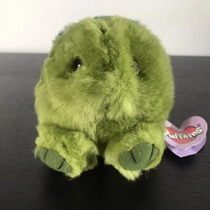 VINTAGE SWIBCO SHELLY THE TURTLE PUFFKINS PLUSH WITH TAG CIRCA 1994 - Picture 1 of 9