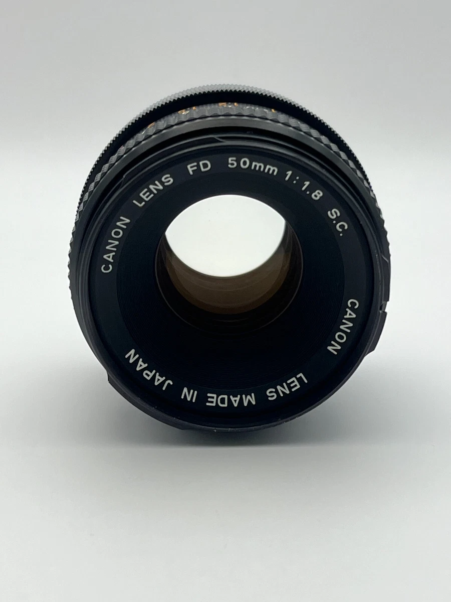 Canon FD f/1.8 Camera Lenses 50mm Focal for sale | eBay