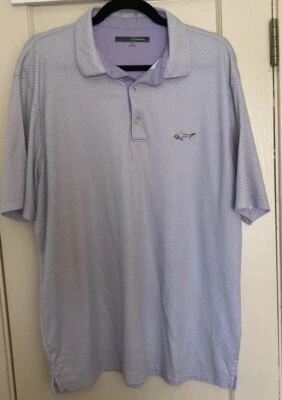 Polo de golf Greg Norman manga corta para hombre talla XL - lavanda Foto 1 de 4