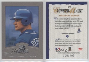 2002 Donruss Diamond Kings Silver Foil /400 Brandon Berger #99