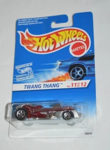 HOT WHEELS 1996 FIRST EDITIONS - TWANG THANG SILVER ( INTERNATIONAL CARD ) - Picture 1 of 5