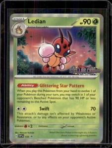 Ledian SVP133 Stellar Crown Pre Release Stamped Promo Card - Pokemon TCG - Picture 1 of 2