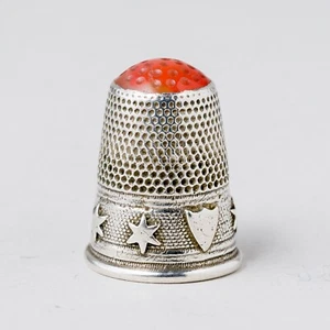 Silber Fingerhut Sterne 2 cm 3,61 g - Bild 1 von 7
