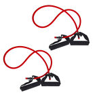  2 Stck. Widerstandsband Übung Seil ziehen elastische Bänder Fitness Männer Frauen