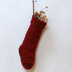 Classic Cable Knit Christmas Stockings Timeless Ornament Gift 18 Length