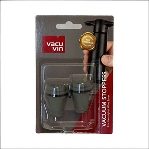 Vacu Vin Wine Stoppers Saver Vacuum - Pack of 2 - The Original, Genuine Vacu Vin - Picture 1 of 3