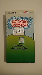 VHS L'ALBERO AZZURRO N. 2 IL CIRCO DELLE MAGIE VIDEORAI SANPAOLO VIDEOCASSETTA - Foto 1 di 1