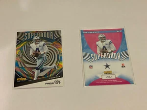 DAK PRESCOTT - 2021 Panini Instant #S7 NFL FOOTBALL SUPERNOVA - COWBOYS 1/3357 - Picture 1 of 5