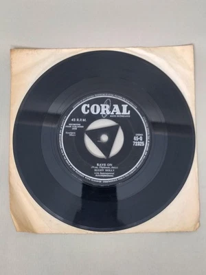 BUDDY HOLLY Rave On / Take Your Time ROCK N ROLL 1958 TRI Coral Q72325  Foto 1 de 4