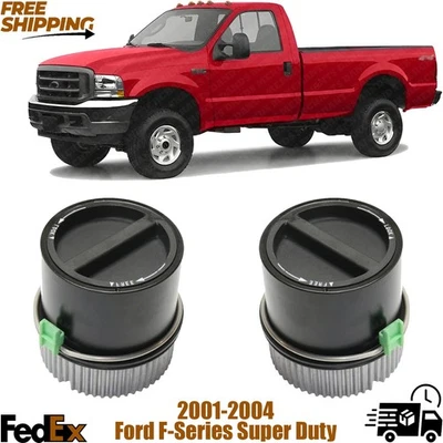 Buje de bloqueo derecho y derecho Ford serie F Super Duty 2001-2004 y Excursion 2001-2005 4x4 Foto 1 de 4