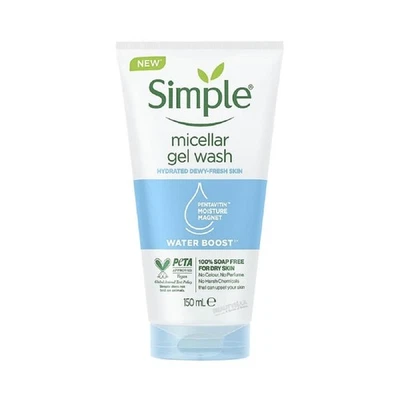 Simple Water Boost Micellar Gel Facial Wash, 5 Oz (150 ML) (1 Count)  - Image 1 of 4