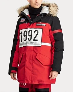 Polo Ralph Lauren Down Jacket Coat 1992 Stadium Collection Ski Men's S - Picture 1 of 7