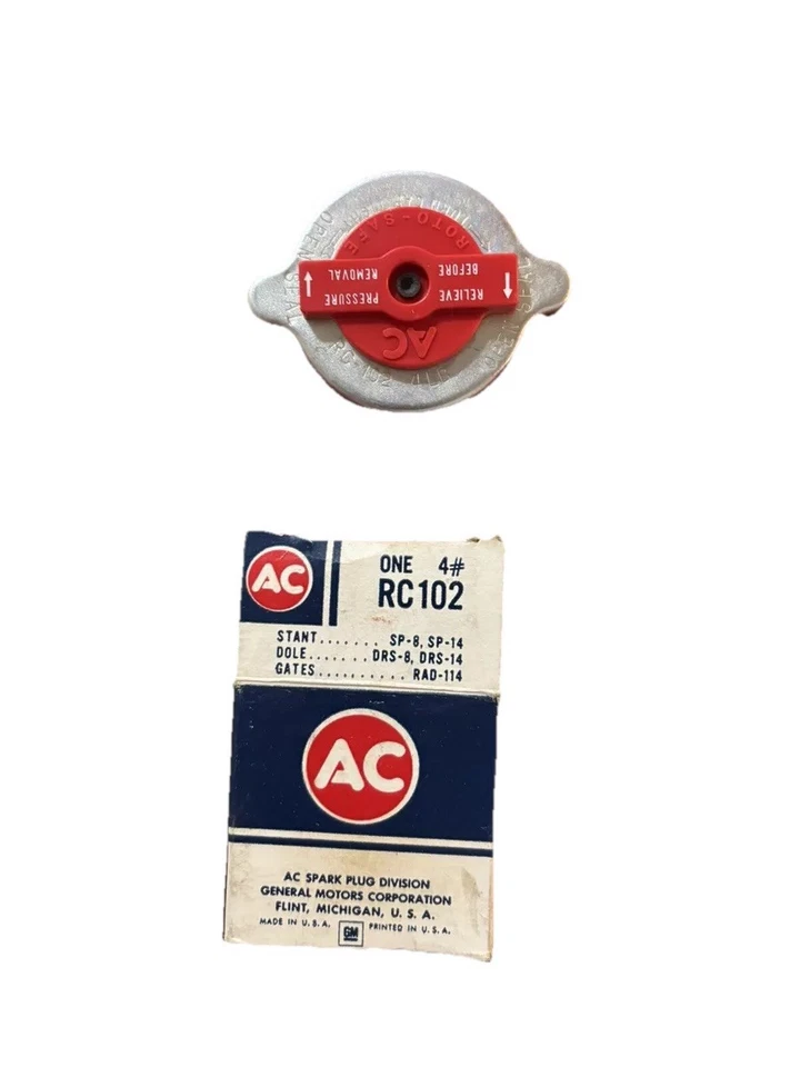 NOS 1947-1956 Buick Chevrolet Radiator Cap RC-102 861851 - Image 1 of 2