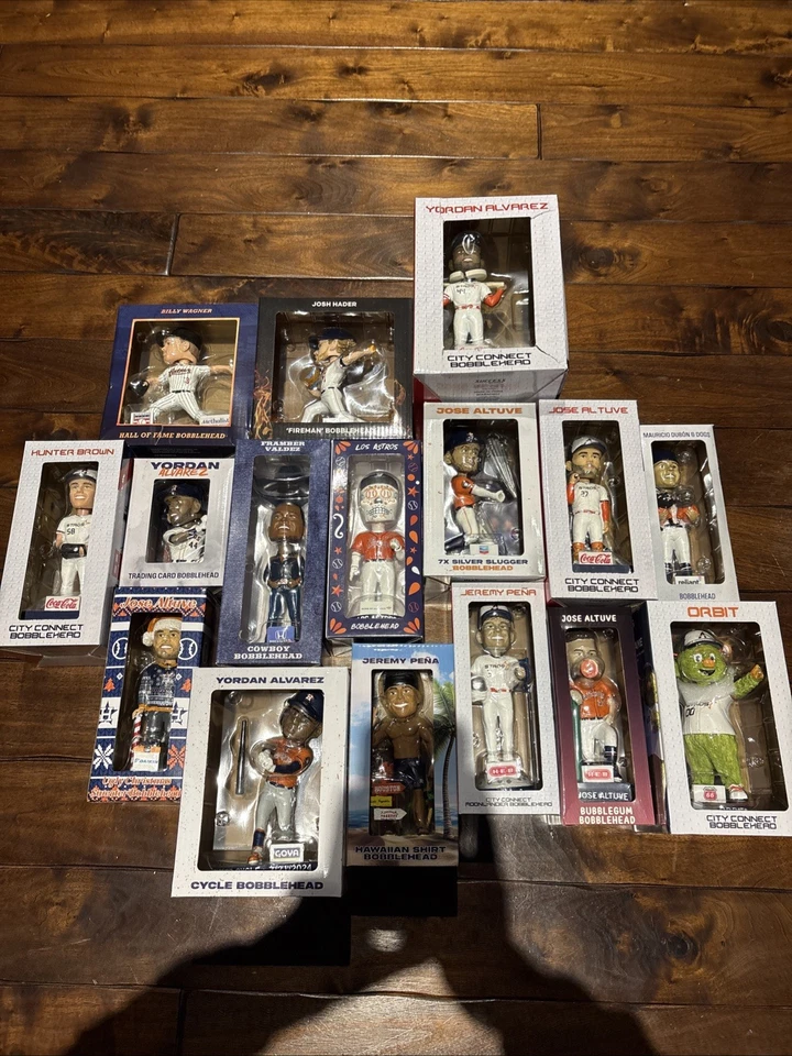 Colección Bobblehead de los Astros de Houston 2025 nueva en caja Foto 1 de 1