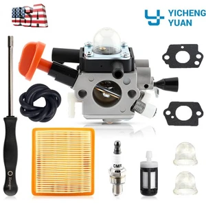Carburetor Kit for Stihl FS89 FS89R FS91 FS91R FS111 FS111R FS111RX Brushcutter - Picture 1 of 6