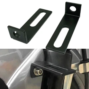 2PCS Aluminum Motorcycle Fog Light Brackets with Adjustable Mounting Hole - Picture 1 of 8