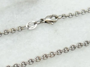 James Avery Sterlingsilber Rolo Kette Halskette 2,4 mm 20 Zoll - Bild 1 von 2