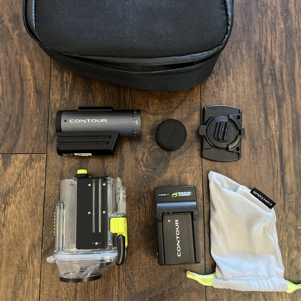 Contour Plus 2 Model 1700 CONTOUR+2 Action HD Camera Helmet Sport Recorder kit - Image 1 of 3