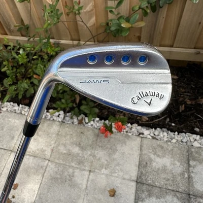 LH Callaway Jaws MD5 Platinum Chrome Wedge 52 Deg 52.10S Dynamic Gold S200 Tour - Image 1 of 4