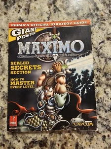 Maximo Ghosts To Glory Prima Official Strategy Guide Playstation 2 NO POSTER - Picture 1 of 10