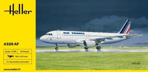HELLER 80448. Airbus A 320 AF Air France  1/125 scale Kit - Picture 1 of 7