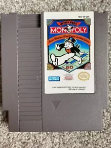 Monopoly (Nintendo Entertainment System, 1991) NES - Picture 1 of 5