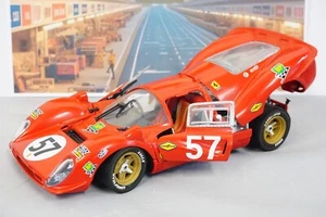 Modellino auto Ferrari 330 P4 scala 1:18 Jouef Evolution - Rosso - Racing - Le Mans - Foto 1 di 23