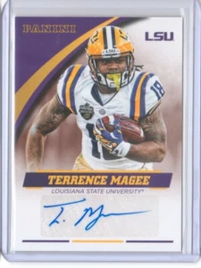 2015 Panini Collegiate LSU Autograph Terrence Magee Auto - Flat S/H - Picture 1 of 1