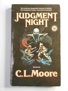 Judgment Night by C. L. Moore (1979, Dell) pb 1st  printing - Foto 1 di 4