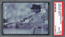 1994 Upper Deck American Epic Baseball #80 George Brett PSA 10