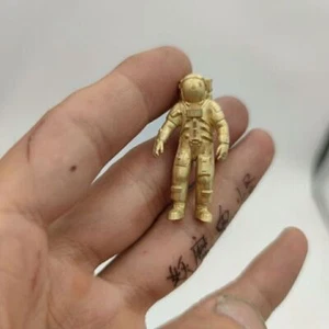 Chinese Bronze Copper Statue Hand Carved Astronaut Figurine - Picture 1 of 5