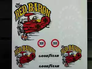 DECHOT03 - ADESIVI DECALS RED BARON HOT 03 - Picture 1 of 1