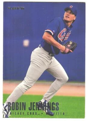 1996 Fleer Chicago Cubs Robin Jennings #9 - Image 1 of 2