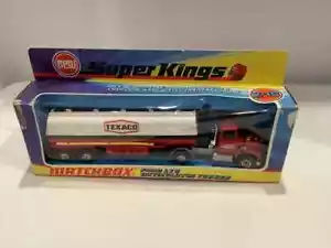 Matchbox SuperKings K-16 Ford Articulated Tanker TEXACO 1974 NEW IN BOX - Picture 1 of 7