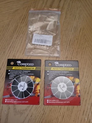 (2) Coreptzoo Patch Temperature Sticker Reptile Terrarium Thermometer Fish Tank - Image 1 of 4