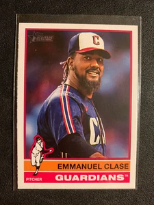 Emmanuel Clase #120 2025 Topps Heritage - Picture 1 of 2