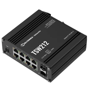 Teltonika 8 Gigabit LAN-Ports Industrial L2 Managed Switch (TSW212) - Bild 1 von 6
