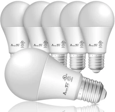A19 LED Light Bulbs, Efficient 14W 1600 Lumens, E26 Standard Base, UL Listed - Image 1 of 4