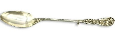 Francis I Sterling Silver Stuffing Spoon Reed & Barton 1907 Large, 14" w/ button - Image 1 of 4