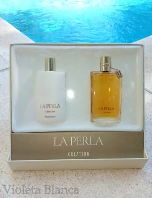 Set CREATION de LA PERLA. Eau de parfum 50 ml. + Body lotion 75 ml. NUEVO / NEW - Imagen 1 de 4