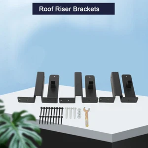Heavy Duty Stainless Steel Adjustable Roof Riser Bracket Kit for Pergola - Picture 1 of 12