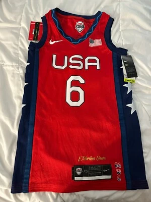 Nike Team USA Sue Bird Women's Olympic Basketball Jersey CZ0731-617 XS XX - Image 1 of 4