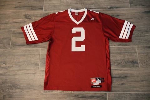 Deion Sanders Authentic Florida State Seminoles NCAA Football Nike Jersey L #2 Cover