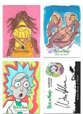 Rick And Morty - Autograph, Sketch & Relic Card Selection NM Cryptozoic
