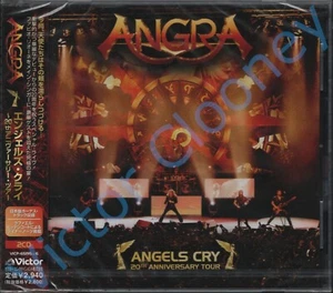 ANGRA Angels Cry (20th Anniversary Tour) JAPAN 2013 2-CD VICP-65195~6 NEW SEALED - Picture 1 of 3