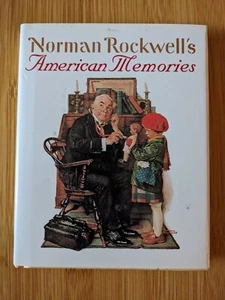 Vintage 1993 Norman Rockwell's American Memories Hardcover Dust Jacket - Picture 1 of 3