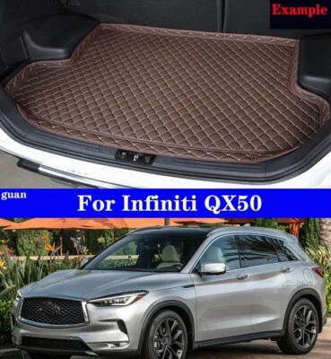 Car Trunk High Edge Anti-Skid Trunk Mat For Infiniti QX50 2021-2025 - Image 1 of 4
